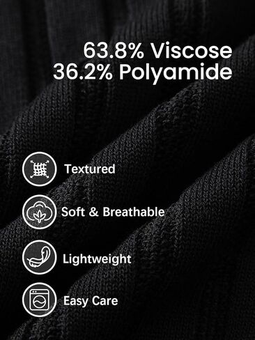 Les umes Mens Collared Shirts Short Sleeve Knitted Casual Polo Shirt V Neck Ribbed Soft Tees in Kuwait