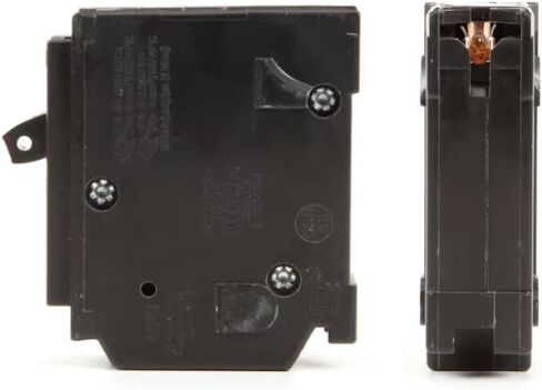 حزمة مجموعة Circuit Breaker Kit Genuine Square D HOM130 (2 حزمة) ، 30 أمبير (30 أ) قطب واحد ، 120 فولت ، 10KAIC ، مدرج في القائمة ، مكون من مراكز التحميل الرئيسية ومربع اللوحة ، استبدال جديد in Kuwait