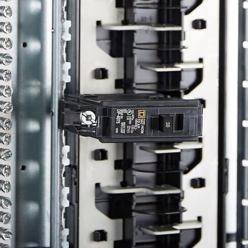 حزمة مجموعة Circuit Breaker Kit Genuine Square D HOM130 (2 حزمة) ، 30 أمبير (30 أ) قطب واحد ، 120 فولت ، 10KAIC ، مدرج في القائمة ، مكون من مراكز التحميل الرئيسية ومربع اللوحة ، استبدال جديد in Kuwait