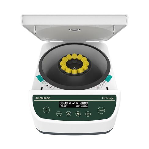 آلة الطرد المركزي PRP PRF 2ML-5ML/10ML/15MLX8 السرعة 500-4000RPM 1967XG RCF LAB BENCHTOP Centrifuges Store 9 Programs Timer 30SEC-99MIN in Kuwait