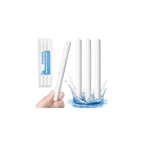 Drying Rod Stick for Toys, Reusable Diatom Desiccant & Deodorizer with Quick Drying Water Absorption, Durable Moisture-Proof Dehumidifier for Bathroom, Closet and Multi-Purpose Humidity Control in Saudi Arabia