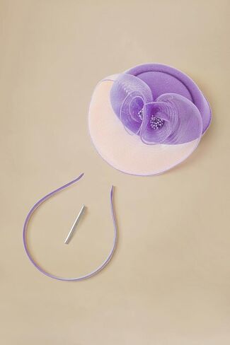 BABEYOND Fascinators Hats for Women - Tea Party Hat Kentucky Fascinator Derby Flower Mesh Pillbox Hat for Bridal Wedding in Saudi Arabia