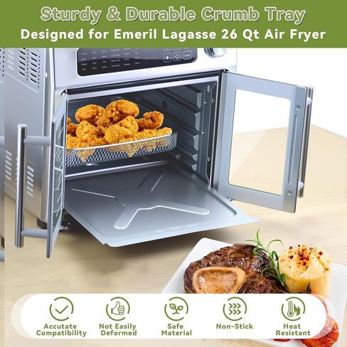 Crumb Tray Replacement for Emeril Lagasse 26 Qt Air Fryer in Kuwait