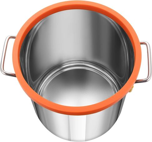 VEVOR 5 Gallon Vacuum Chamber Kit, 40 Micron Vacuum Chamber, 3.5 CFM Single Stage Vacuum Pump Set, with Tempered Glass Lid, Pure Copper Motor, Check Valve, for Wood Stabilization, Resin Degassing, DIY in Kuwait