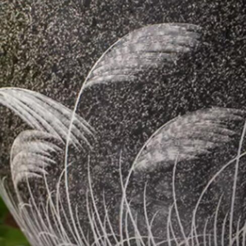 Small Fish Tank Retro Ceramic Tank Goldfish Basin Fish Tank Water Lily Turtle Balcony Garden Garden Water Tank Fish Tank Fish Tank Kit(63cm) in Kuwait