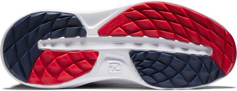 FootJoy Men's FJ Flex Golf Shoe, Black/White/Red, 11.5 Wide in Saudi Arabia