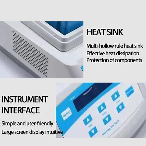 Portable Gel Heating Machine, 12X5ml PRP PPP Gel Maker Heater Plasma Bio-Filler Gel Making Instrument with Digital Display in Saudi Arabia