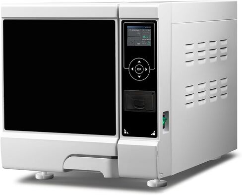 Class B 8L/12L LCD Steam Sterilizer Lab Autoclave Pulsation Vacuum Sterilizers Drying Function (8L) in Kuwait