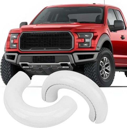 أغطية خطاف السحب متوافقة مع 2004-2018 2019 2020 2021 2022 2023 2024 2025 F150 Accessories BASE BASE/BIG BEND/OUTER BANK-FIT لعام 2017-2021 TUNDRA Accessories Design ، Silicon Rubber (Orange) in Kuwait