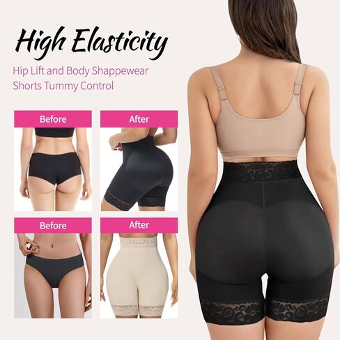 Tummy Control Shapewear Shorts Women High Waist Butt Lifted Body Shaper S to XXXL in Kuwait