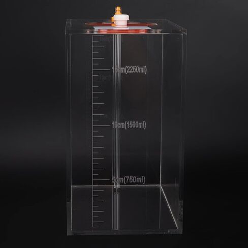 Transparent Acrylic Titration Holder with Scale for Trace Elements Additions 4.5L for Aquarium Enthusiasts (DT-45 4.5 liters) in Saudi Arabia