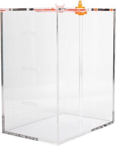 Transparent Acrylic Titration Holder with Scale for Trace Elements Additions 4.5L for Aquarium Enthusiasts (DT-45 4.5 liters) in Saudi Arabia