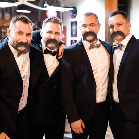 Fake Mustache Black Fake Beard Adhesive Old Men Stick On Mustache Moustache Black Beard Costume False Facial Hair For Adults Women Men For Halloween Cosplay Festival Party in Saudi Arabia