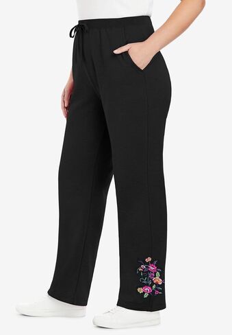 Woman Within Women's Plus Size Easy Fleece SweatPants in Kuwait