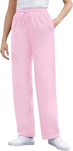 Woman Within Women's Plus Size Easy Fleece SweatPants in Kuwait