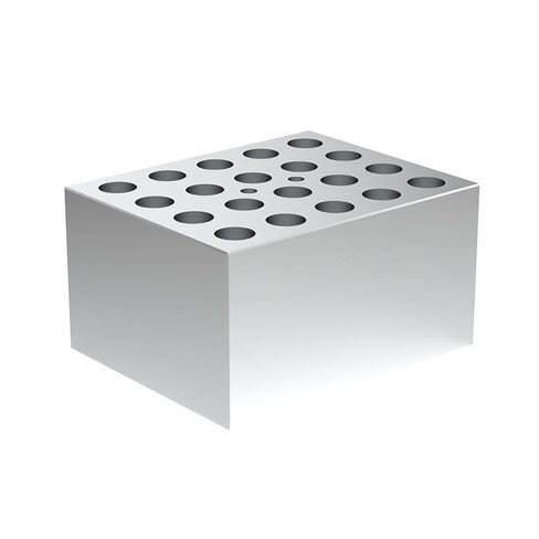 4E's USA Bath Bath Block Block - كتلة الألومنيوم العالمية للأنابيب الدقيقة ، 20 × 1.5 مل ، φ11.1mm × 39.1 مم ، الطراز: TC0401001-62 in Saudi Arabia