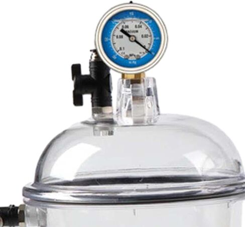 Vacuum Desiccators Small Lab Desiccator Double Valves Glassware Lab Desiccator Dryer Vacuum Desiccator Jar 150mm in Saudi Arabia