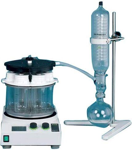 Buchi Multivapor MP22099S20 P-6 Series Evaproator بدون درع أمان ، تكوين بدون محولات أنبوب ، من النوع S المكثف ، قارورة تلقي 2000 مل ، بدون مضخة ، 0.5-30 مل ، 100/120V in Saudi Arabia