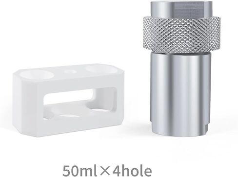 Grinder jar,Small Grinding Vial Set,lab Mills jar,Stainless Steel Vial Set,50ml,UC-50S in Saudi Arabia