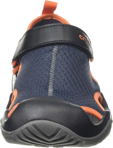 Crocs Men's Swiftwater Mesh Deck Sandals, Sepia, 13 in Saudi Arabia