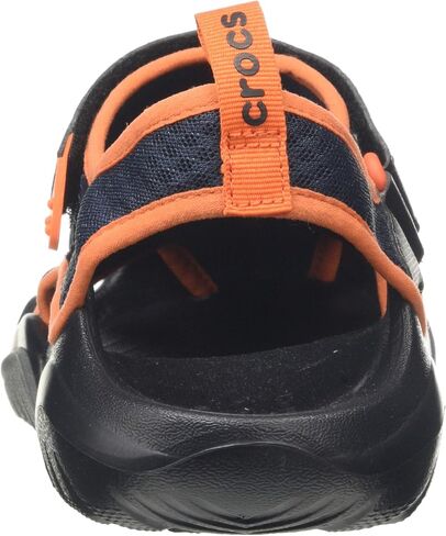 Crocs Men's Swiftwater Mesh Deck Sandals, Sepia, 13 in Saudi Arabia
