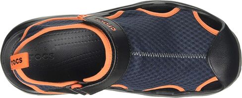 Crocs Men's Swiftwater Mesh Deck Sandals, Sepia, 13 in Saudi Arabia