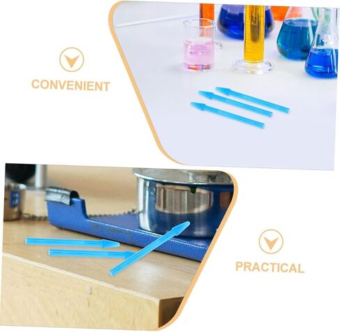 50pcs Storage Box Plastic Test Tube Caps for Pen Grinding Rods Resin Mixer Sticks in Kuwait