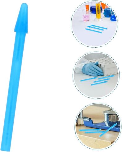 50pcs Storage Box Plastic Test Tube Caps for Pen Grinding Rods Resin Mixer Sticks in Kuwait