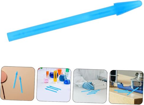 50pcs Storage Box Plastic Test Tube Caps for Pen Grinding Rods Resin Mixer Sticks in Kuwait