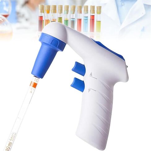 Automatic Pipette Equipment, Laboratory Electric Pipette Controller, 2 Modes, Adjustable Speed, Capacity: 0.1-200ml, for Laboratories, Research Centers in Saudi Arabia