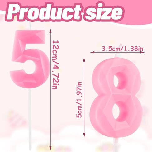 شموع عيد ميلاد المعادن ثلاثية الأبعاد ، شمعة ، حديقة الحيوان رقم 2 شمعة ، شمعة عيد ميلاد سعيد 2nd للكعكة ، مزرعة كعكة الزخارف توبيث للحيوانات للأولاد in Kuwait