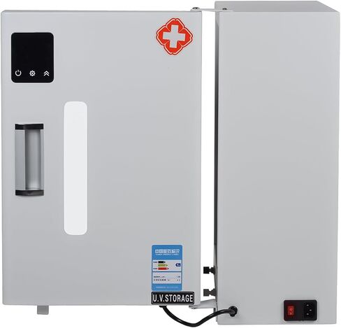 27L AutoClave AutoClave Automatic Sterilizer Cabinet Touch Screen مع إعداد الوقت 18W مع 10 صينية غير قابلة للصدأ in Saudi Arabia