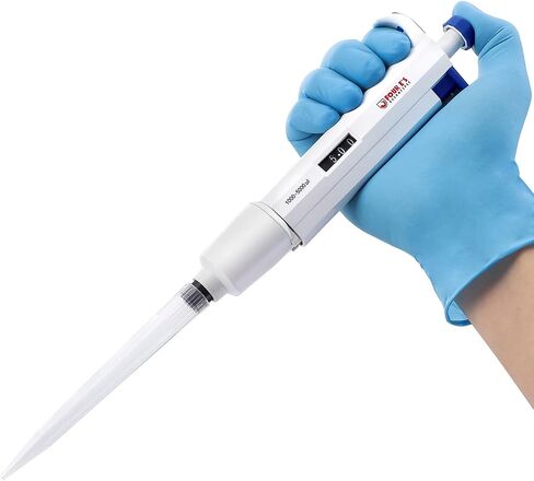 أربعة e العلمية 1-10ML 1 قناة واحدة pipettor متغير قابلة للتعديل الحجم micropipette micropipett in Kuwait