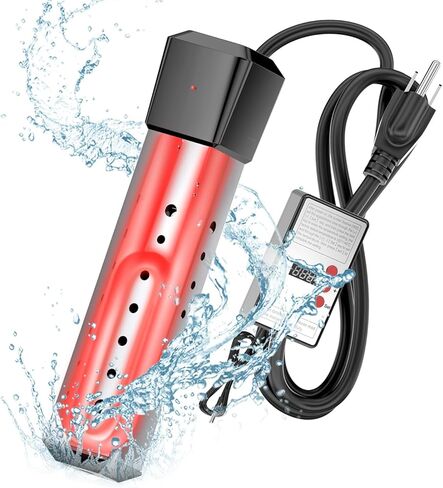2000W WINGERSION DISTING ROD سخان المياه المحمولة لحوض أحواض الاستحمام والاستخدام في الهواء الطلق التدفئة السريعة للمنازل والمدارس التي تحدد درجة الحرارة (نوع درجة حرارة ثابتة) in Saudi Arabia