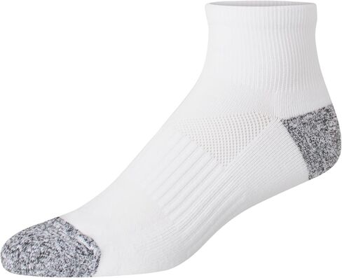 Hanes Men's Moves Performance, Moisture-Wicking Ankle & Low-Cut Socks, Breathable Mesh Panels, 6-Pack in Saudi Arabia