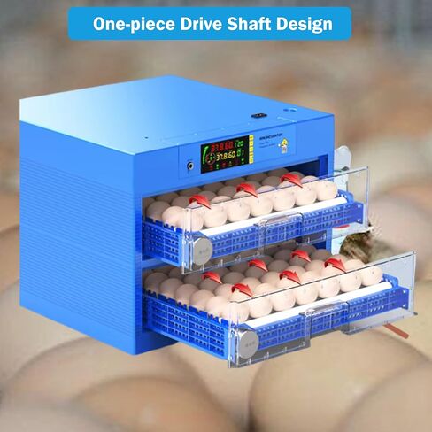INTSUPERMAI 128 Egg Incubator Automatic Eggs Incubator Turning, Humidity, Temperature Control for Duck Goose Pigeon Quail and Others in Kuwait