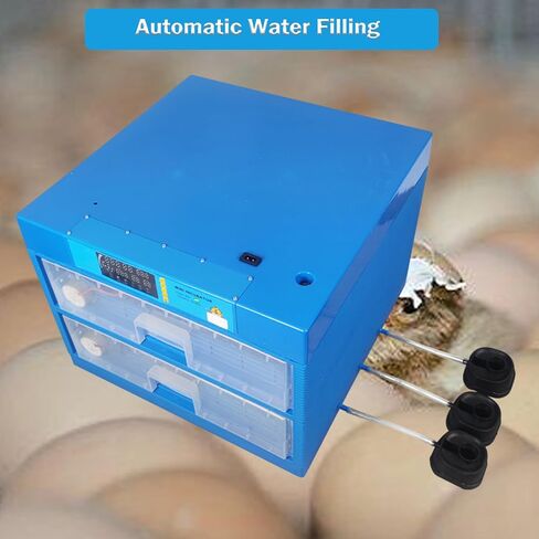 INTSUPERMAI 128 Egg Incubator Automatic Eggs Incubator Turning, Humidity, Temperature Control for Duck Goose Pigeon Quail and Others in Kuwait