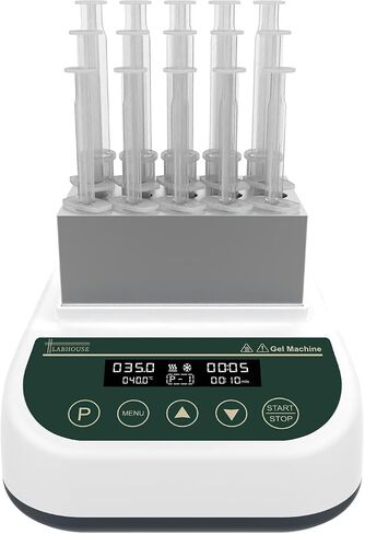 جهاز تبريد تسخين الهلام احترافي PPP PPP Maker 5ml/10ml/15ml Block Block Bath Bath Presic Control Control وظيفة التوقيت in Kuwait