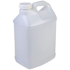 Hudson Exchange 2.5 Gallon (4 Pack) Hedpak Container with Cap, Food Grade HDPE Plastic, Natural in Kuwait