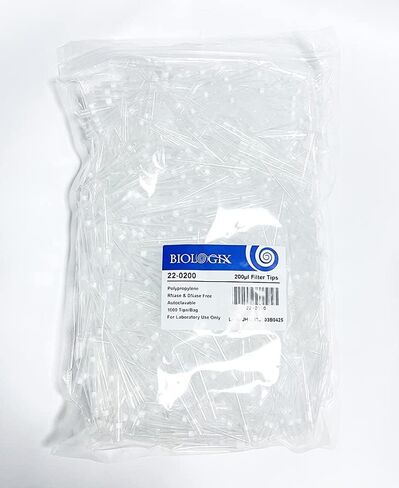 10000pcs Biologix 1000ul filter Tips ، نصائح UHMWPE UHMWPE ، مرشحات غير مرشحات غير مرشحات مع حزمة كبيرة ، RNAS in Kuwait