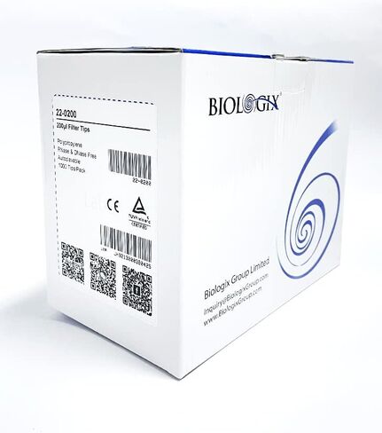 10000pcs Biologix 1000ul filter Tips ، نصائح UHMWPE UHMWPE ، مرشحات غير مرشحات غير مرشحات مع حزمة كبيرة ، RNAS in Kuwait