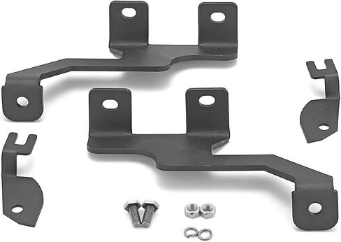 Weisen Ditch Light Mounting Brackets Kit Front ، A-Pillar Left ＆ Hings Hinges LED LED Work Cube Light Mount Mount متوافقة مع Ford F150 Raptor 2017-2023 ، FIT F-150 2015-2023 in Saudi Arabia