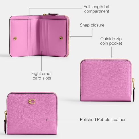 Coach Women's Essential Billfold Wallet in Colorblock Bi-Fold, B4/Bluebell Multi in Saudi Arabia