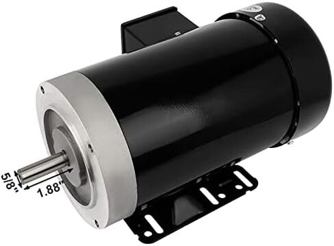 5HP Electric Motor General Purpose Three Phase Motor Super Efficient 1480/1770 RPM,184T Frame 1-1/8“Shaft Diameter CW/CCW Cast Iron Shell 50/60 HZ in Kuwait