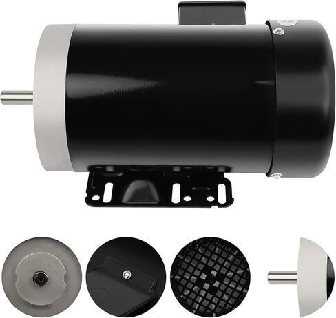 5HP Electric Motor General Purpose Three Phase Motor Super Efficient 1480/1770 RPM,184T Frame 1-1/8“Shaft Diameter CW/CCW Cast Iron Shell 50/60 HZ in Kuwait