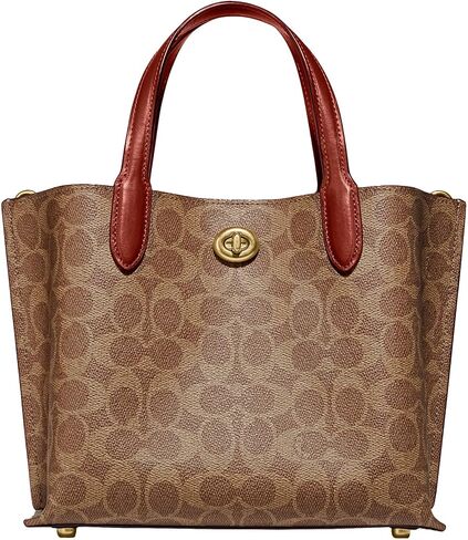 Coach Willow Tote Bag 24 in Colorblock, B4/Bluebell Multi in Saudi Arabia