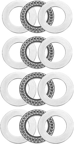 4 Sets AXK2035 Thrust Needle Roller Bearings with Washers 20mm Bore 35mm OD 2mm Width in Saudi Arabia