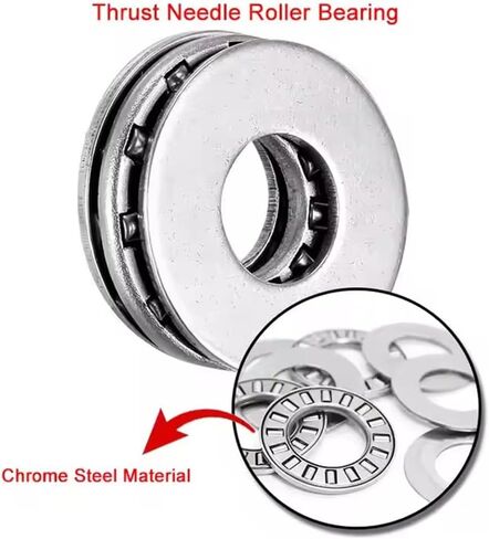 4 Sets AXK2035 Thrust Needle Roller Bearings with Washers 20mm Bore 35mm OD 2mm Width in Saudi Arabia