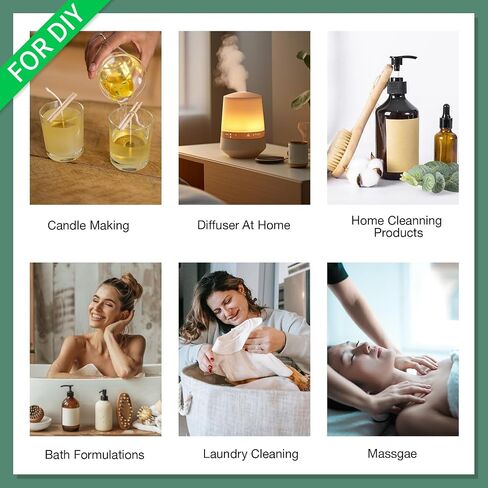 Essential Oil Blends, Essential Oils Set for Diffusers for Home, Well-Being Kit- Spearmint Tea, Calming, Dreams, Relaxing, Mood, Fresh Air Aromatherapy Oils for Humidifiers, Skin, 6x10ml in Saudi Arabia