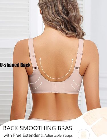Avidlove Womens Seamless Bras No Underwire V Mesh Comfort Bralette Coverage Complet in Saudi Arabia
